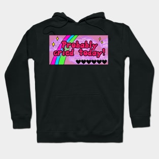 Sad gurly sparkle Hoodie